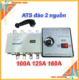 ATS chuyển nguồn tự động 125A giá tốt tại TPHCM - Cầu dao đảo 2 nguồn điện 1 pha hoặc 3 pha