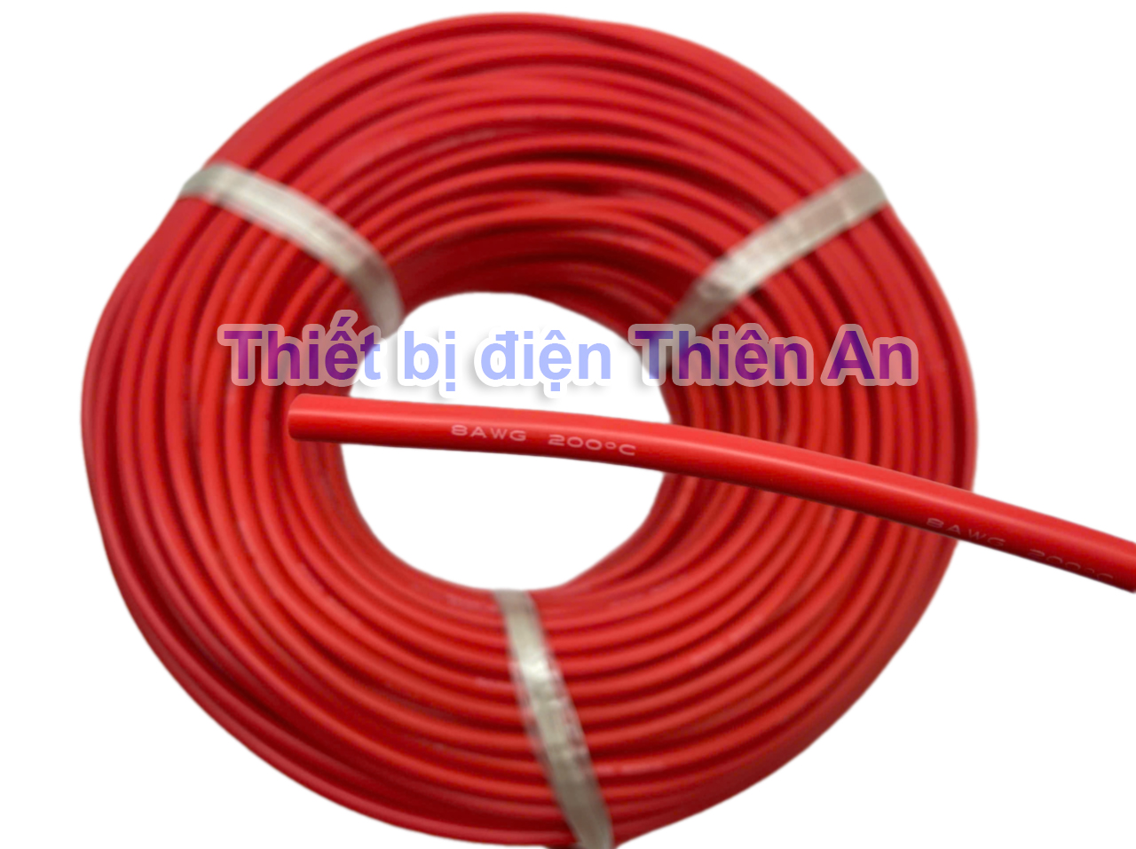 dây điện silicon 6AWG 16mm² - hình ảnh thực tế