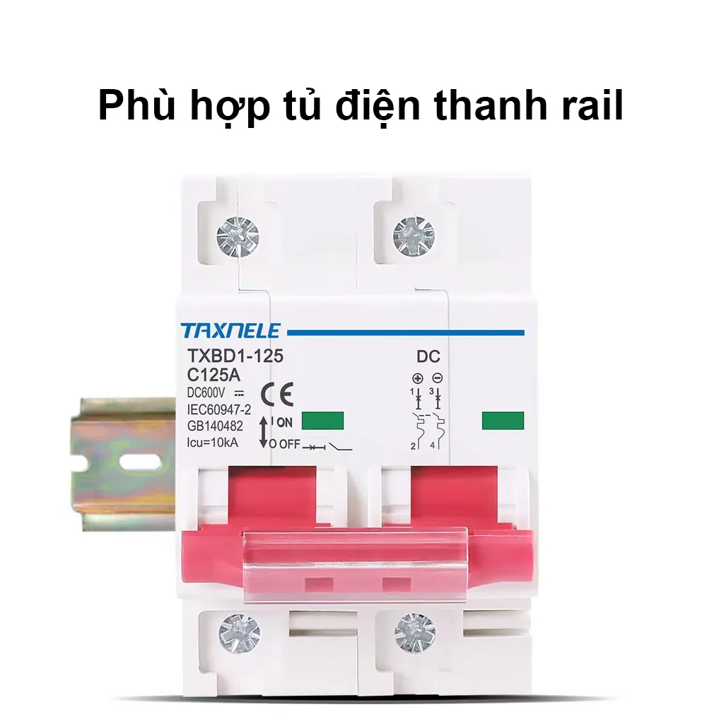 CB DC 125A 2P 600V 1000V - hình ảnh thực tế