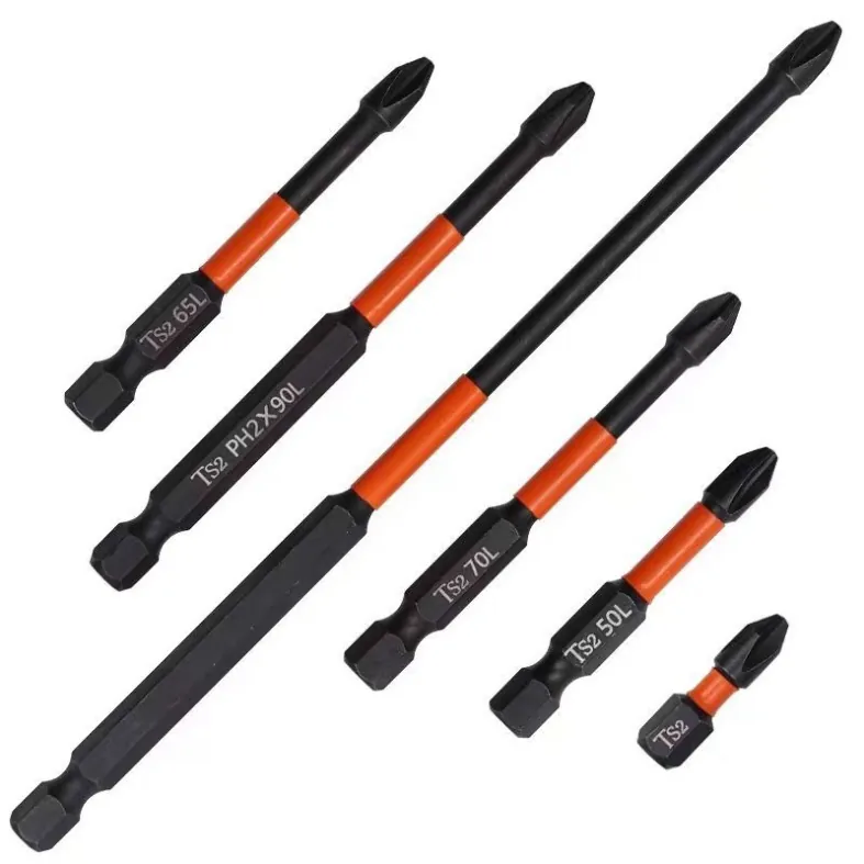 bộ 6 mũi bắn vít PH2 từ tính - hình ảnh thực tế