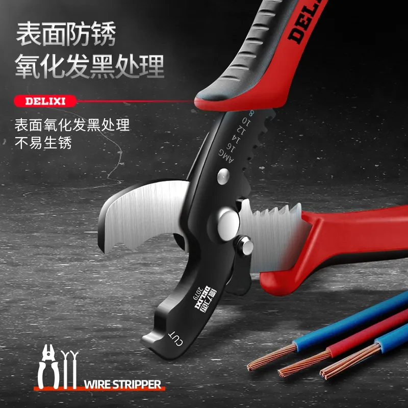 kìm cắt dây đa năng DELIXI 2079 - hình ảnh thực tế