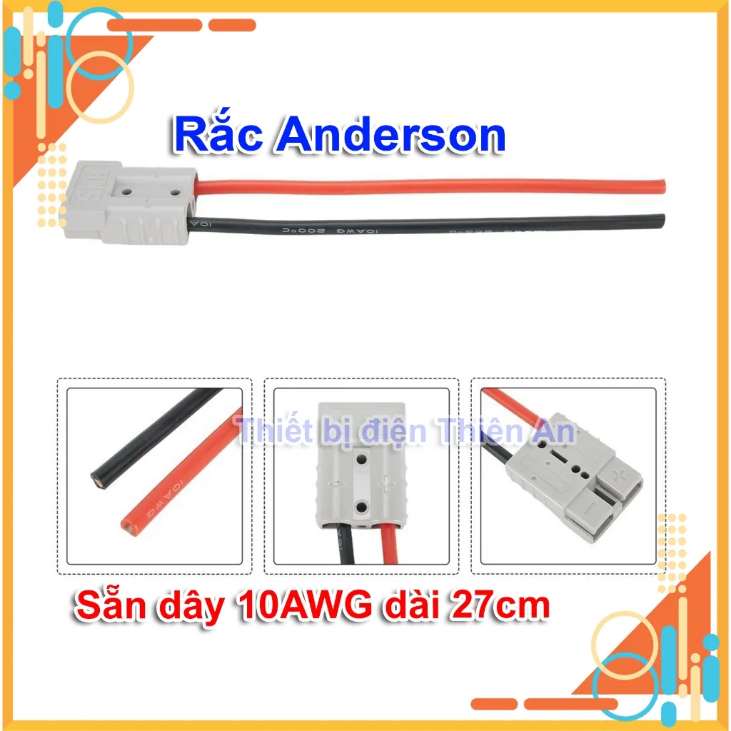 rắc Anderson dây 10AWG dài 27cm