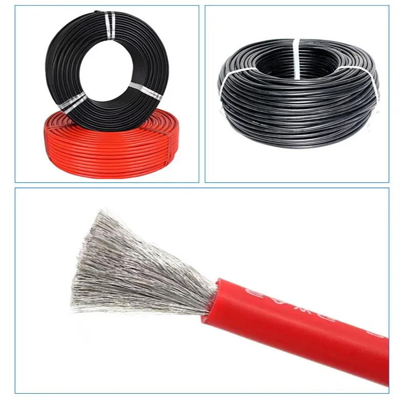 dây silicon 2AWG 4AWG 6AWG bán theo mét - hình ảnh thực tế