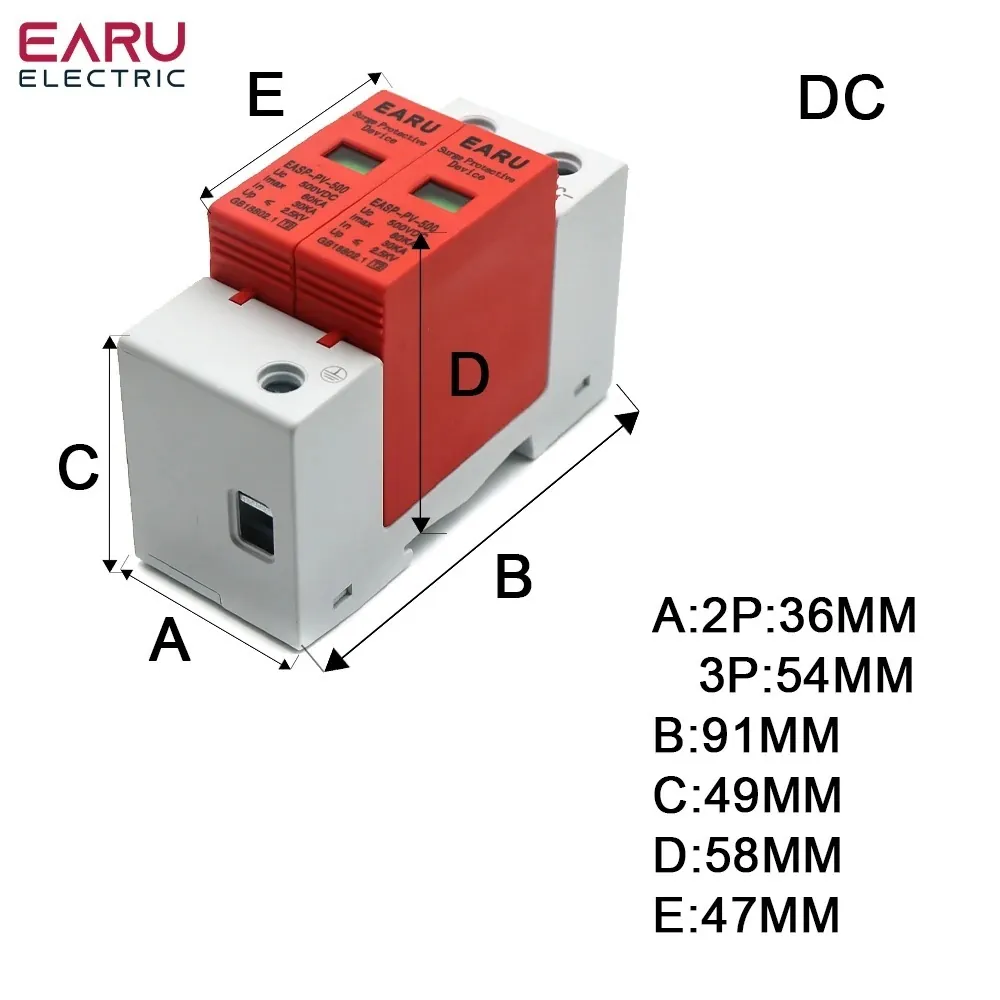 chống sét lan truyền AC 385V 60kA EARU - hình ảnh thực tế