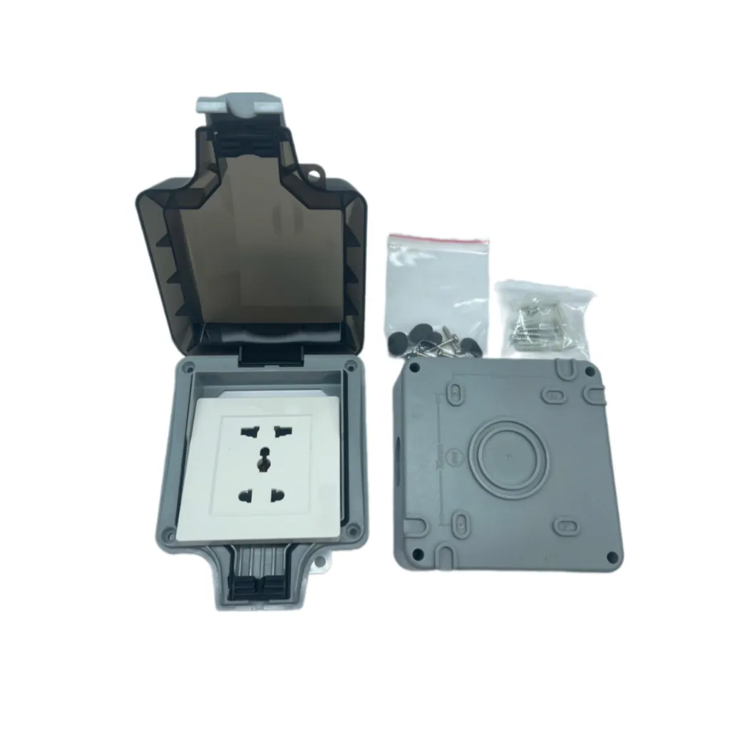 ổ cắm 5 lỗ chống nước IP66 - hình ảnh thực tế