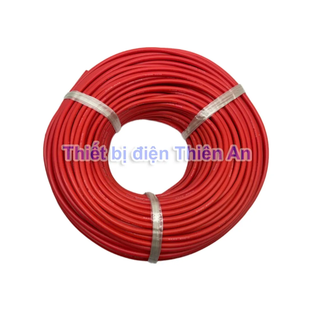 dây silicon 8AWG bán theo mét - hình ảnh thực tế