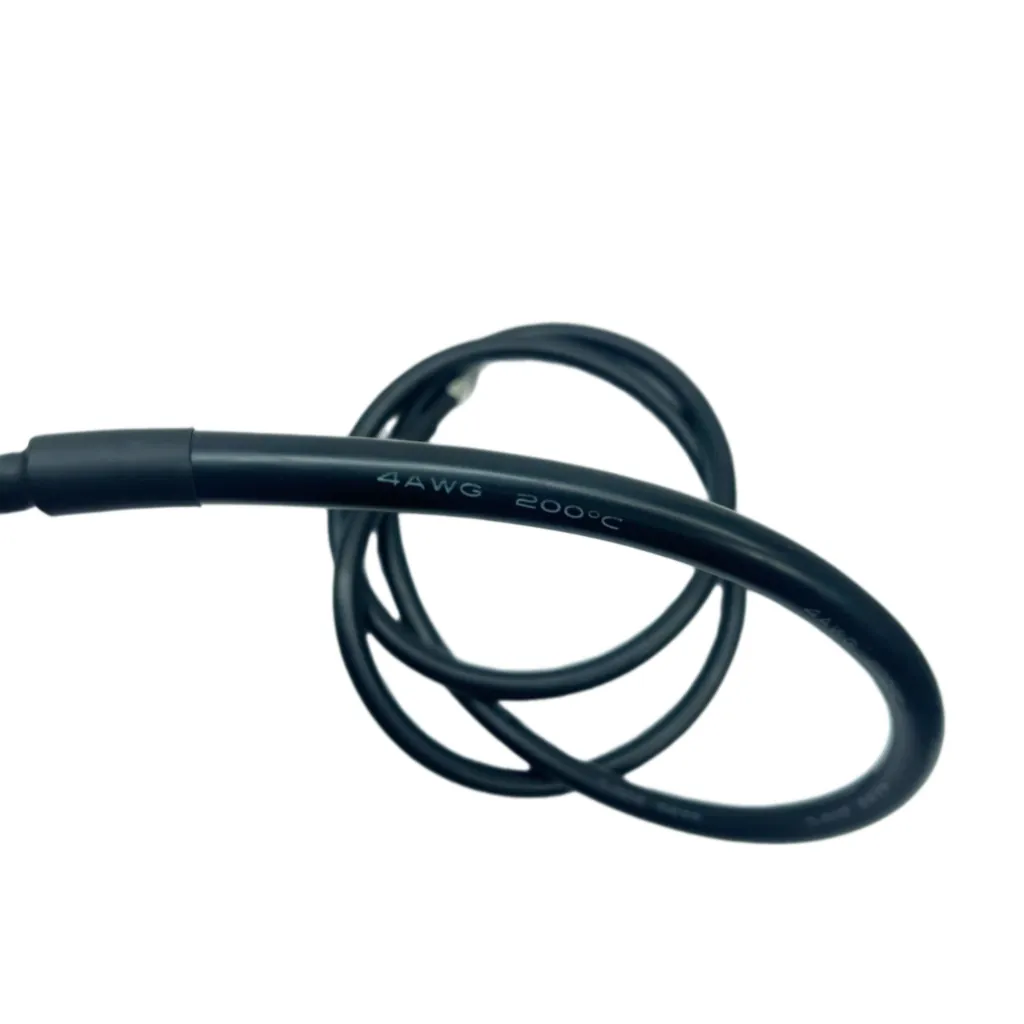 dây silicon 4AWG 25mm² bấm cos dài 1.5m - hình ảnh thực tế