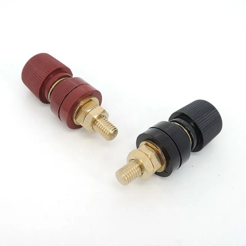 cọc đồng đấu nguồn M8 100A - hình ảnh thực tế