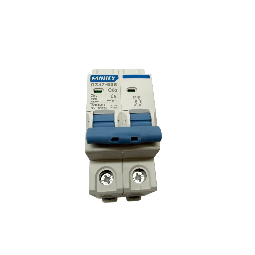 CB AC 63A 2P FanHey DZ47-63S - hình ảnh thực tế