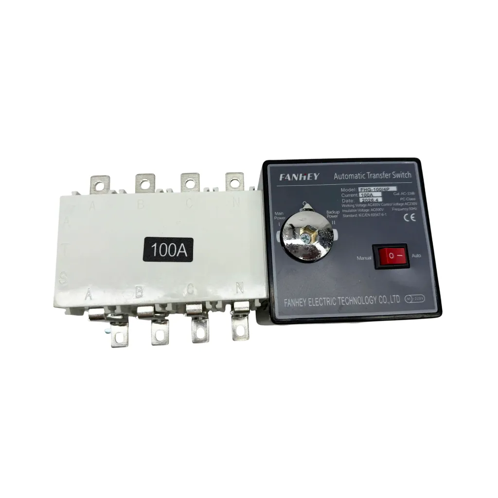 ATS FanHey 100A 4P 1 pha 3 pha - hình ảnh thực tế