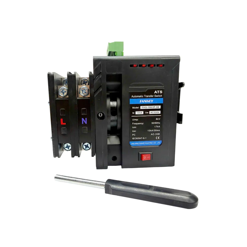ATS FANHEY 100A 2P FHG-100/2P-S6 - hình ảnh thực tế