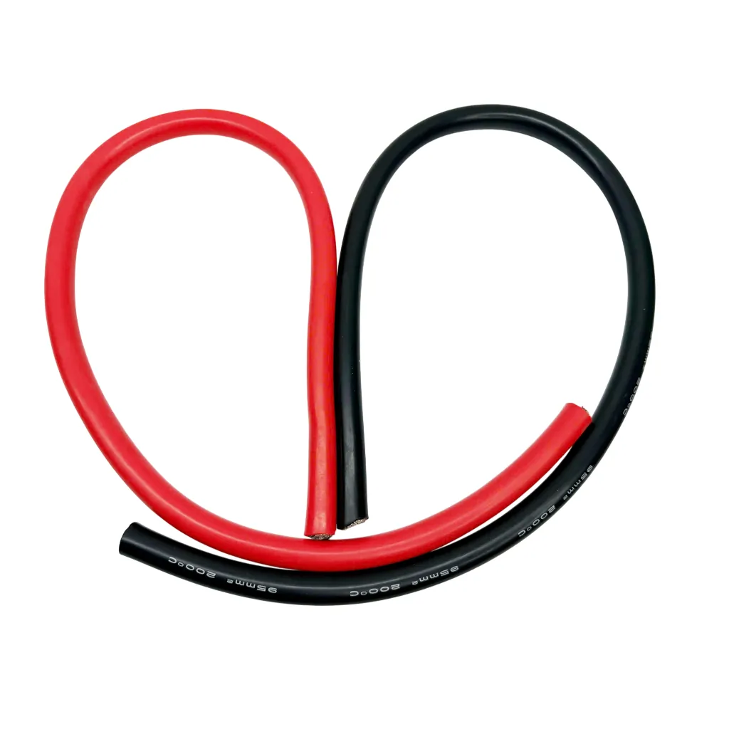 dây điện silicon 95mm² bán theo mét - hình ảnh thực tế