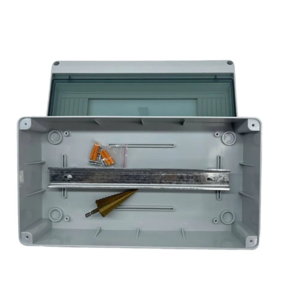 tủ điện nhựa 18 way IP65 - hình ảnh thực tế