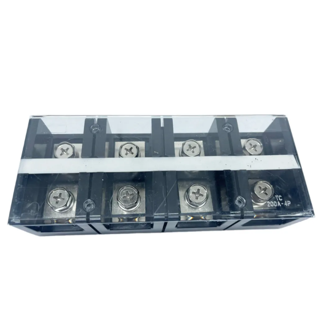 cầu đấu điện TC2004 4P 200A - hình ảnh thực tế