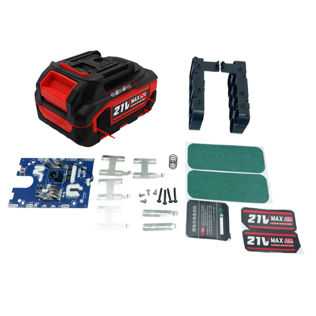 vỏ pin M21 5S2P 10 cell 18650 mạch 60A - hình ảnh thực tế