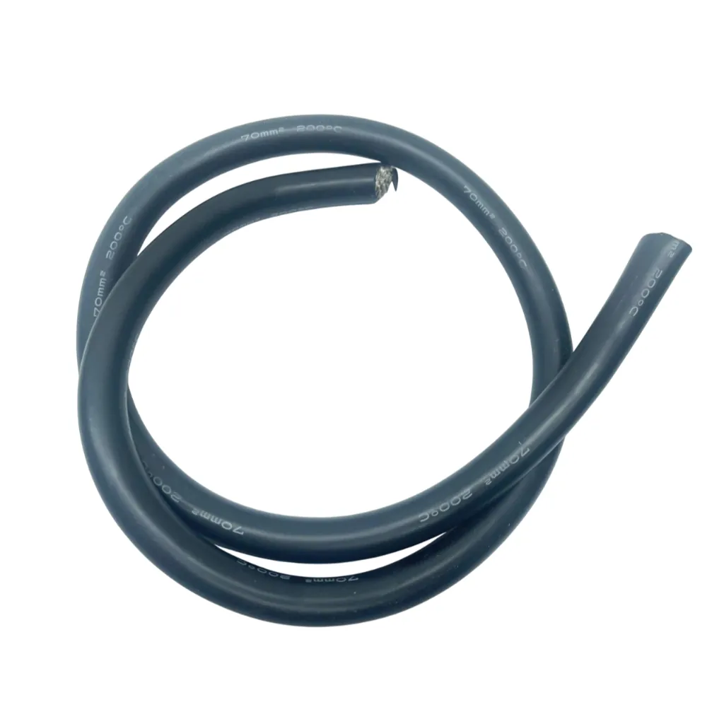 dây điện silicon 70mm² bán theo mét - hình ảnh thực tế