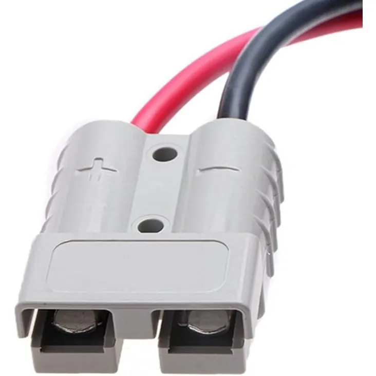 đầu nối Anderson 50A kèm dây silicon 10mm² - hình ảnh thực tế