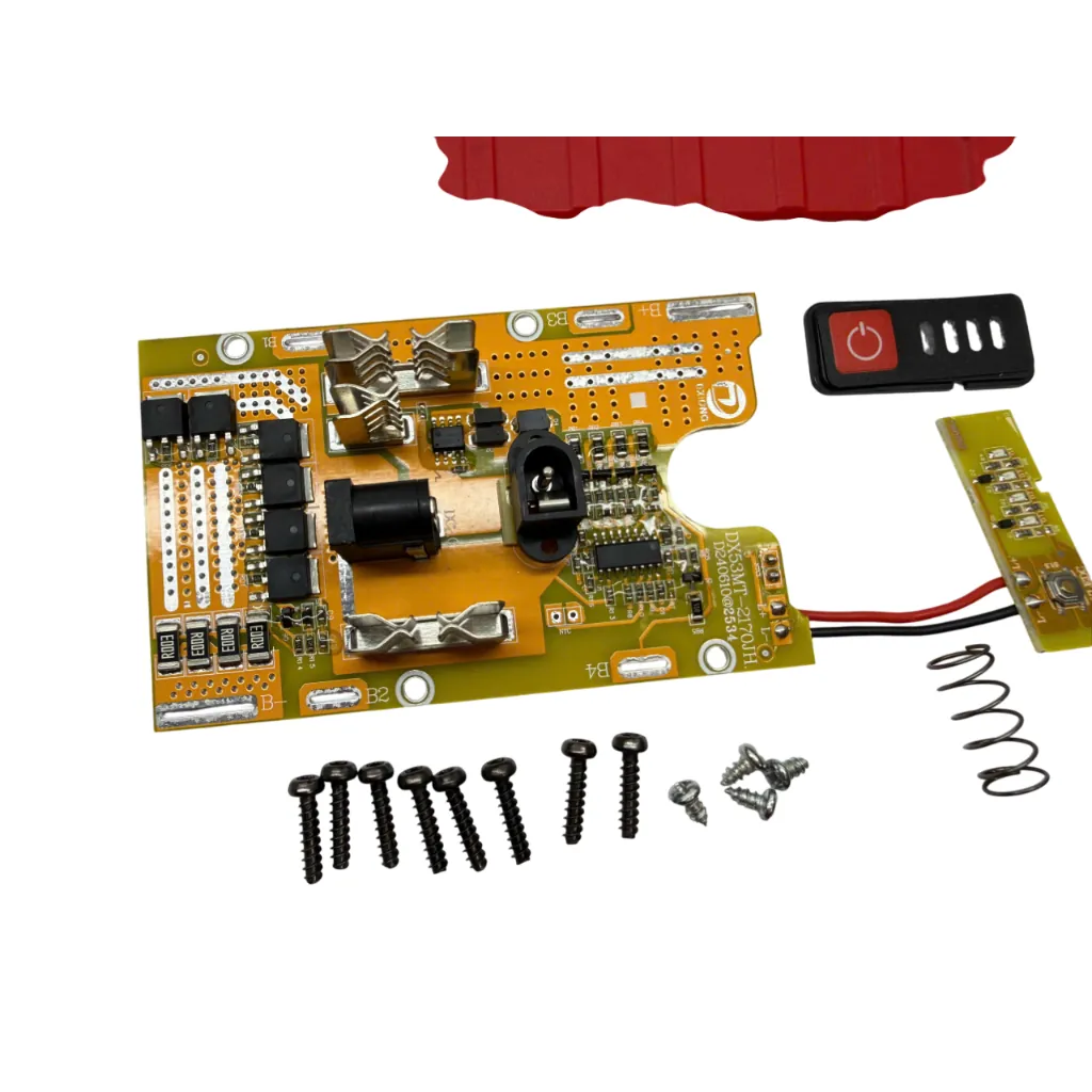 bộ vỏ mạch pin M21 21700 20 cell 6 FET - hình ảnh thực tế