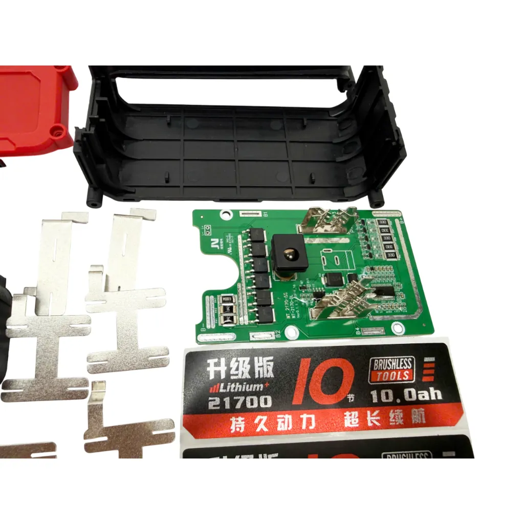 vỏ mạch pin M21 21700 10 cell 5S2P có cân bằng - hình ảnh thực tế