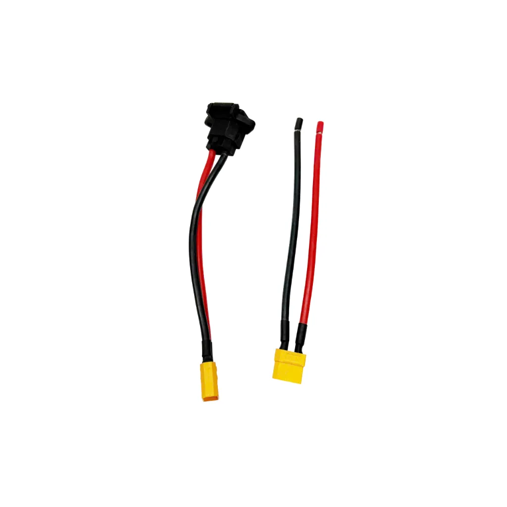 chuôi sạc xe điện đầu vuông nối XT90 dây 10AWG - hình ảnh thực tế