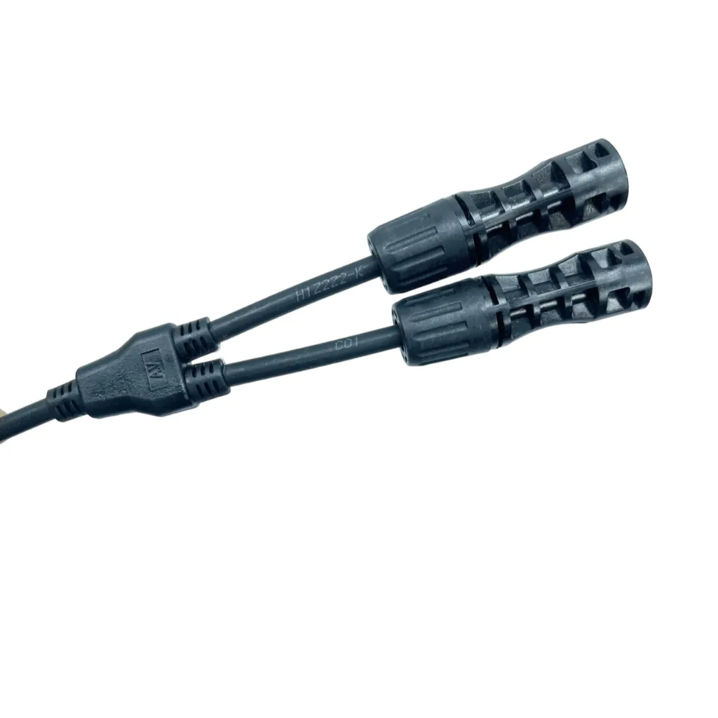 jack MC4 chữ Y dây 6mm² - hình ảnh thực tế