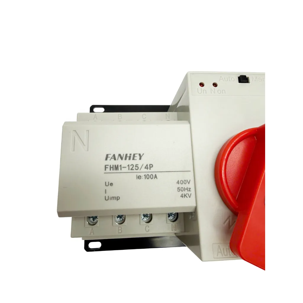 ATS 3 pha 4 dây FHM1-125/4P - hình ảnh thực tế