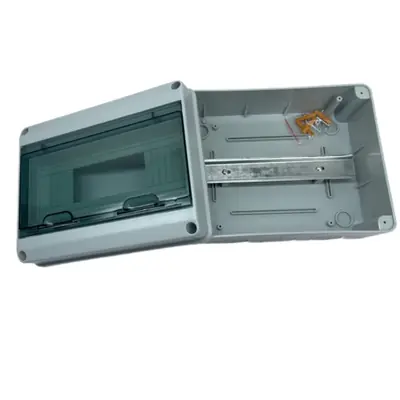 Tủ điện chống nước IP65 12 WAY nhựa cao cấp ABS chống chịu va đập thời tiết khắc nghiệt ngoài trời