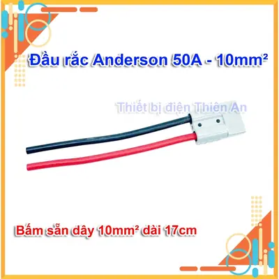 Jack Anderson 50A và jack XT90 khác nhau thế nào? Chọn đầu nối dòng lớn cho pin lithium, xe điện, sạc