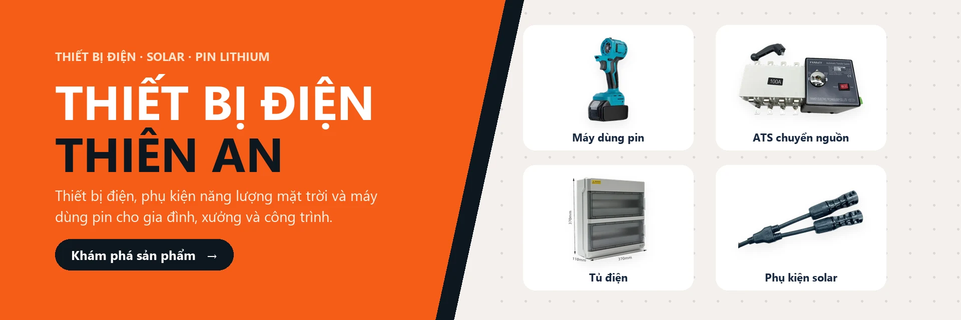 THIẾT BỊ ĐIỆN THIÊN AN